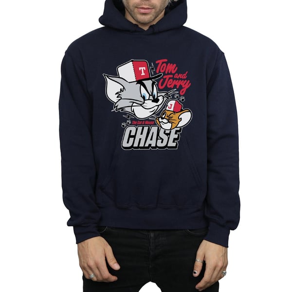 Tom And Jerry Mens Cat & Mouse Chase Hoodie