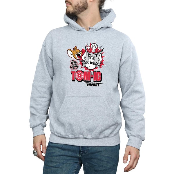 Tom And Jerry Mens Tomic Energy Hoodie