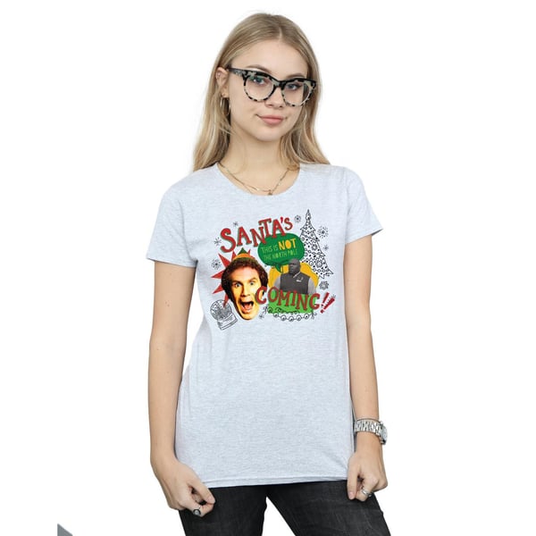 Elf Womens/Ladies North Pole Cotton T-Shirt