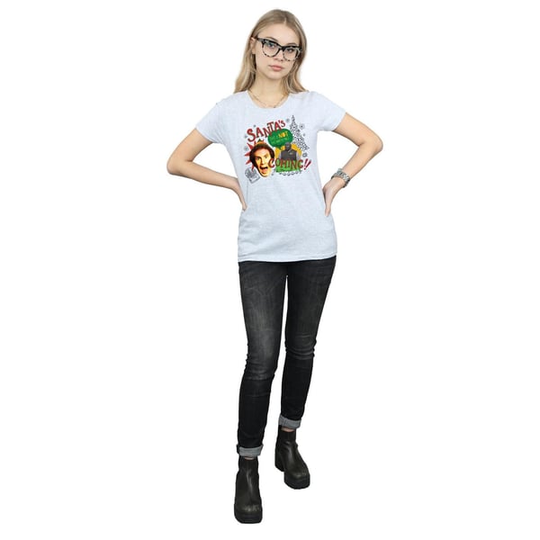Elf Womens/Ladies North Pole Cotton T-Shirt
