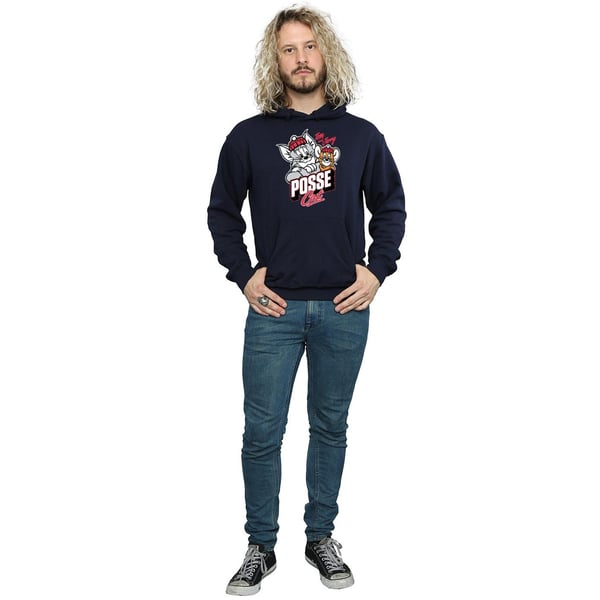 Tom And Jerry Mens Posse Cat Hoodie