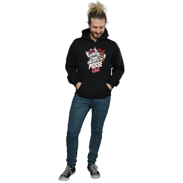 Tom And Jerry Mens Posse Cat Hoodie