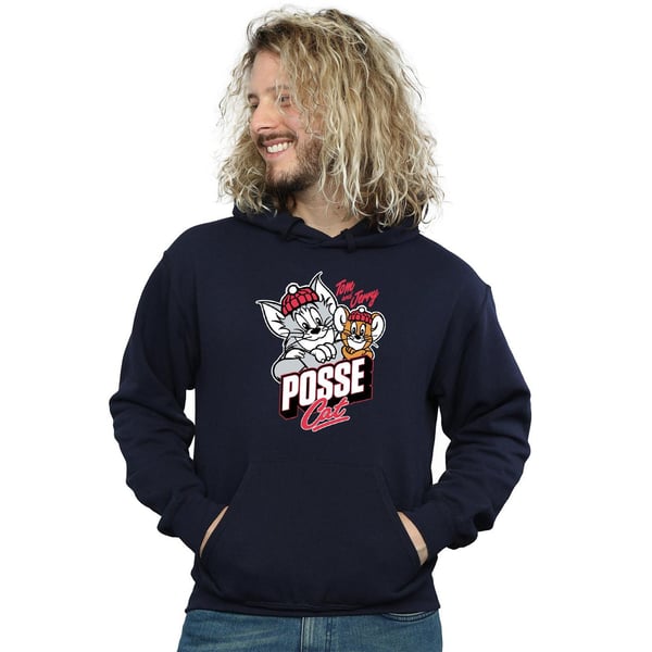 Tom And Jerry Mens Posse Cat Hoodie