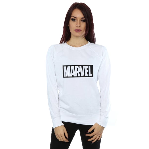 Marvel Womens/Ladies Outline Logo Sweatshirt
