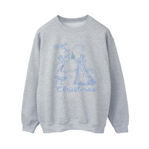 Disney Womens/Ladies Frozen Magic Christmas Sweatshirt