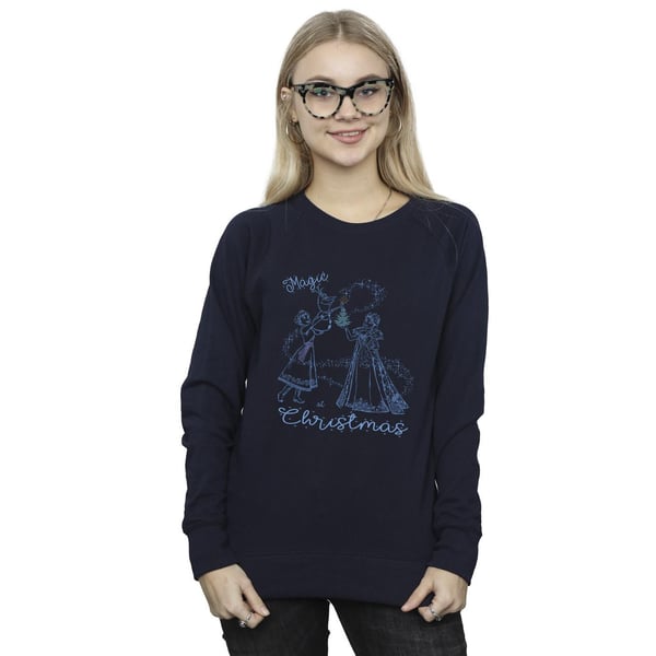 Disney Womens/Ladies Frozen Magic Christmas Sweatshirt
