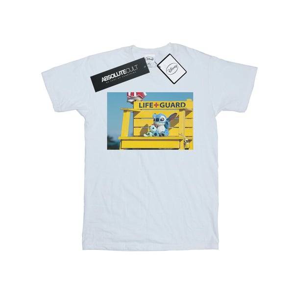 Disney Mens Lilo And Stitch Life Guard T-Shirt