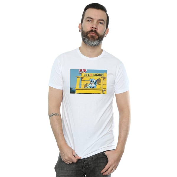 Disney Mens Lilo And Stitch Life Guard T-Shirt