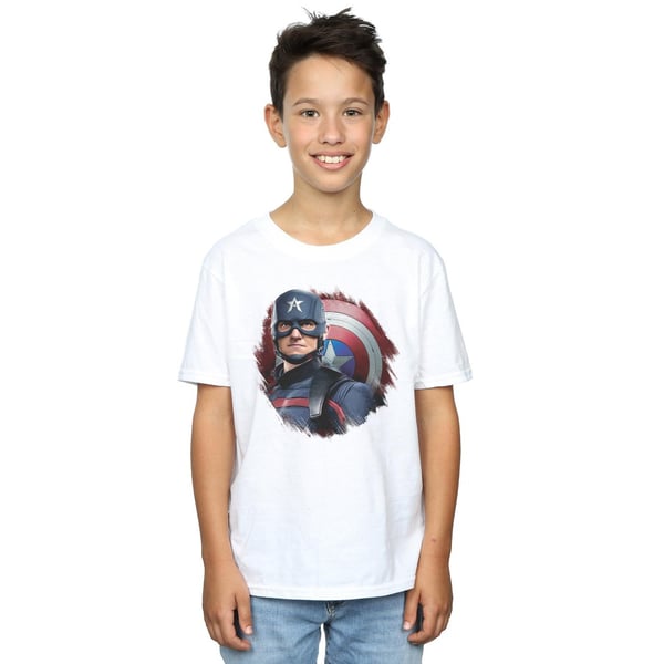Marvel Boys The Falcon And The Winter Soldier Captain America Stare T-Shirt