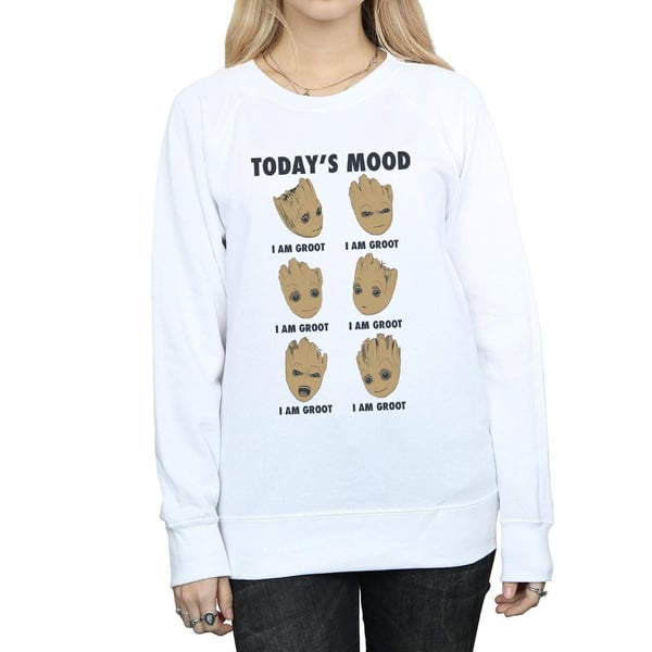 Guardians Of The Galaxy Womens/Ladies Today´s Mood Groot Sweatshirt