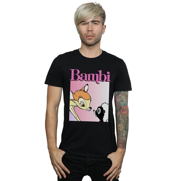 Disney Mens Bambi Nice To Meet You T-Shirt