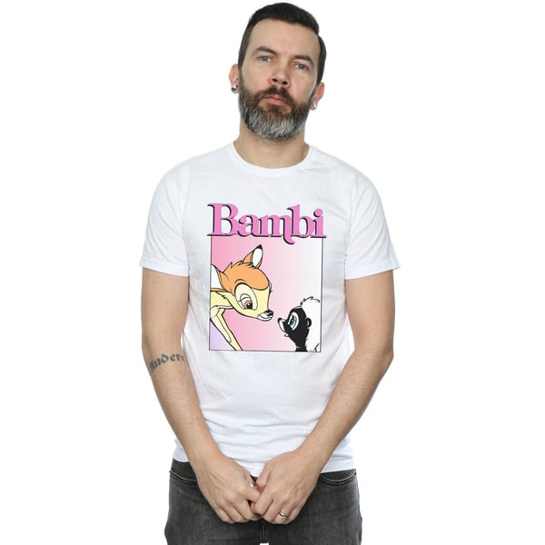 Disney Mens Bambi Nice To Meet You T-Shirt