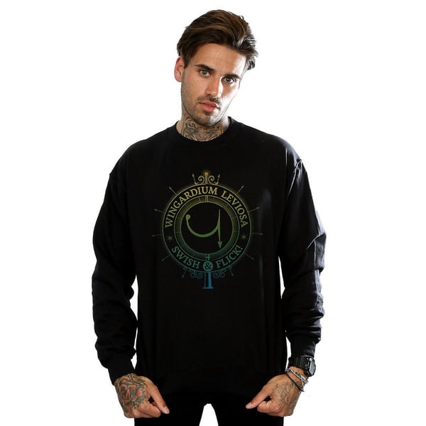 Harry Potter Mens Wingardium Leviosa Charm Sweatshirt