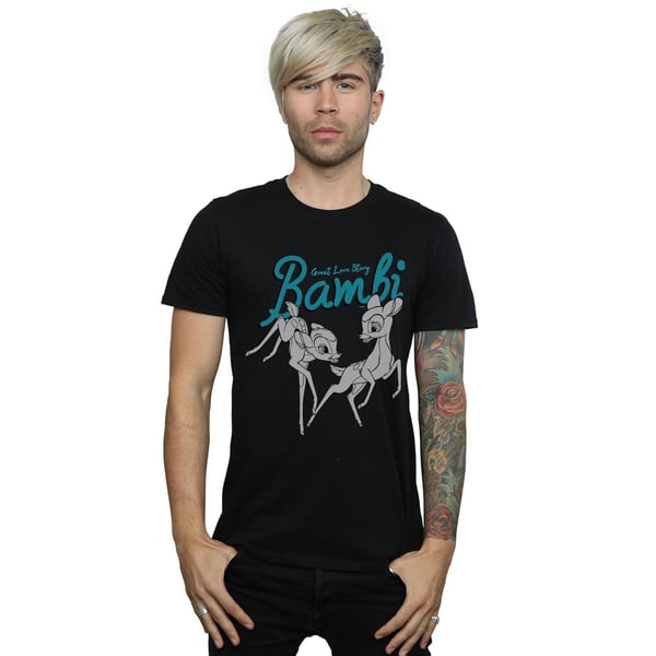 Disney Mens Bambi Great Love Story T-Shirt