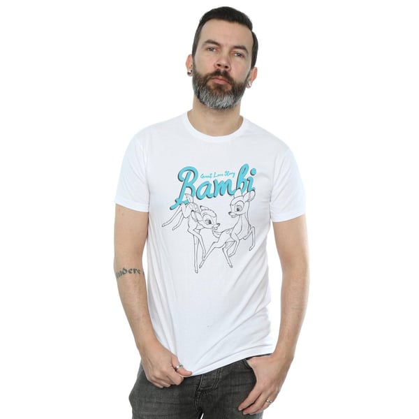 Disney Mens Bambi Great Love Story T-Shirt