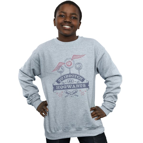 Harry Potter Boys Quidditch At Hogwarts Sweatshirt