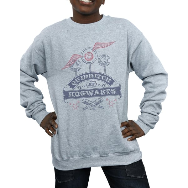 Harry Potter Boys Quidditch At Hogwarts Sweatshirt