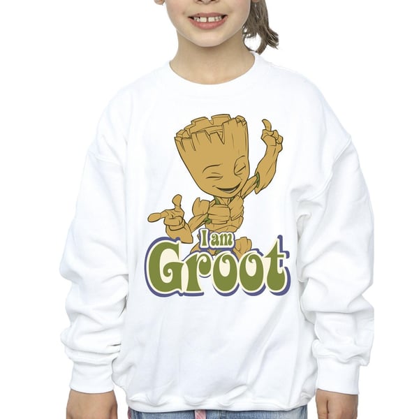 Guardians Of The Galaxy Girls Groot Dancing Sweatshirt