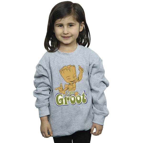 Guardians Of The Galaxy Girls Groot Dancing Sweatshirt