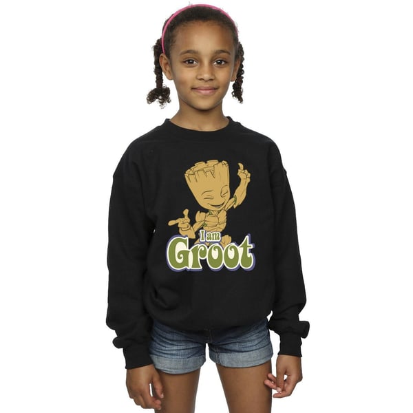 Guardians Of The Galaxy Girls Groot Dancing Sweatshirt