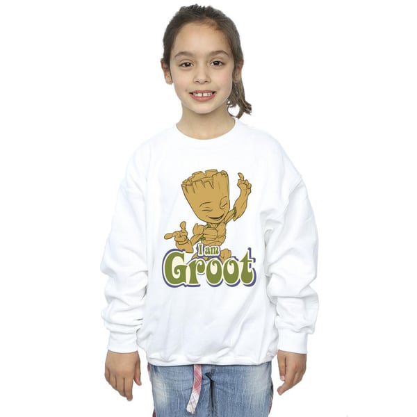 Guardians Of The Galaxy Girls Groot Dancing Sweatshirt