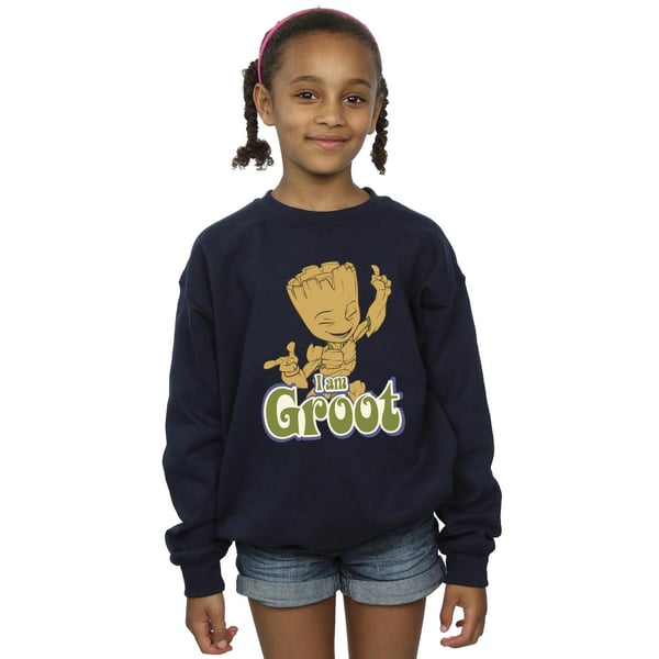 Guardians Of The Galaxy Girls Groot Dancing Sweatshirt