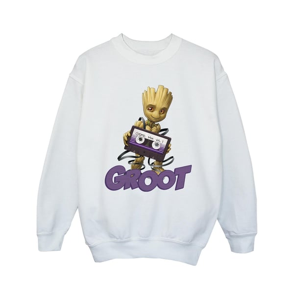 Guardians Of The Galaxy Girls Groot Casette Sweatshirt