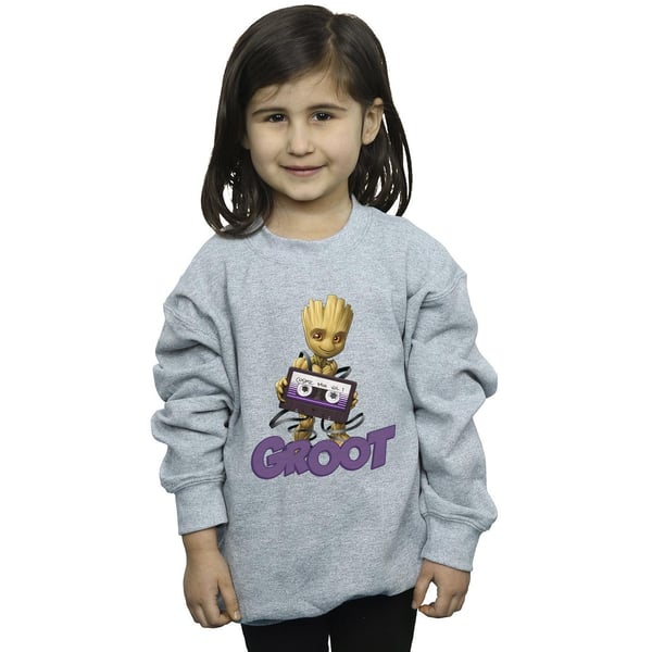 Guardians Of The Galaxy Girls Groot Casette Sweatshirt