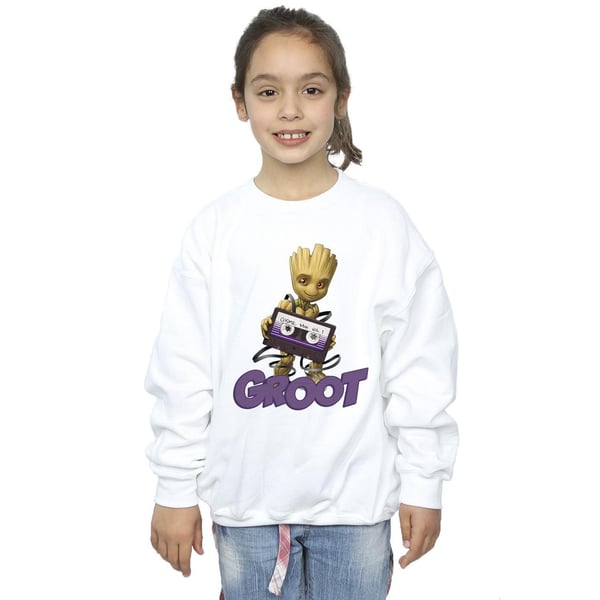 Guardians Of The Galaxy Girls Groot Casette Sweatshirt