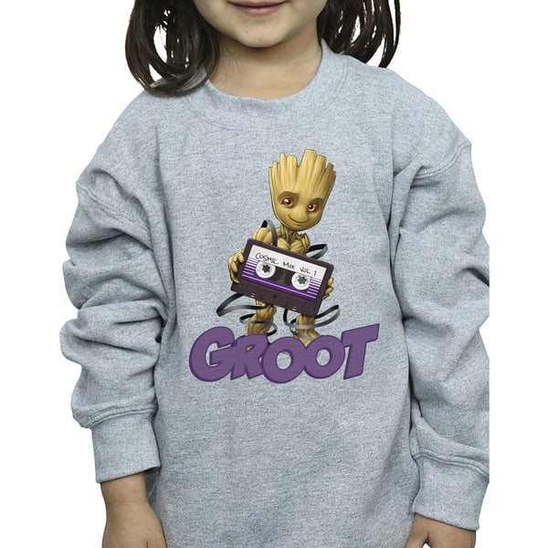 Guardians Of The Galaxy Girls Groot Casette Sweatshirt