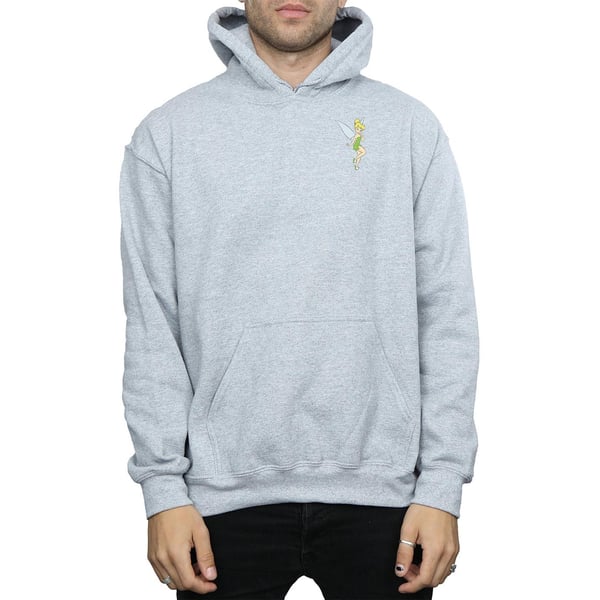 Disney Mens Tinkerbell Chest Hoodie