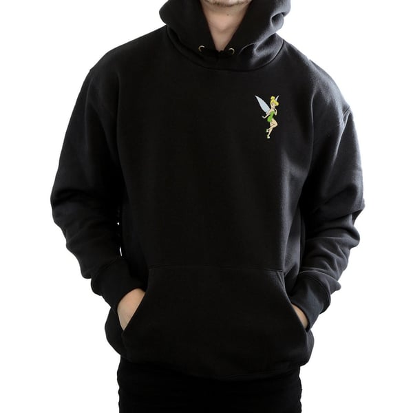 Disney Mens Tinkerbell Chest Hoodie