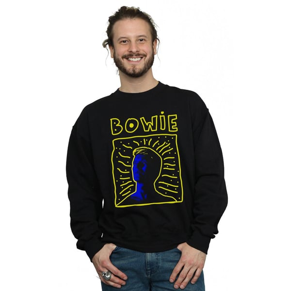 David Bowie Mens 90s Frame Sweatshirt