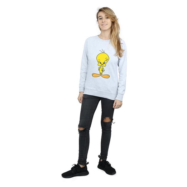 Looney Tunes Womens/Ladies Angry Tweety Sweatshirt