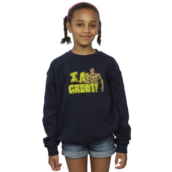 Guardians Of The Galaxy Girls I Am Groot Sweatshirt