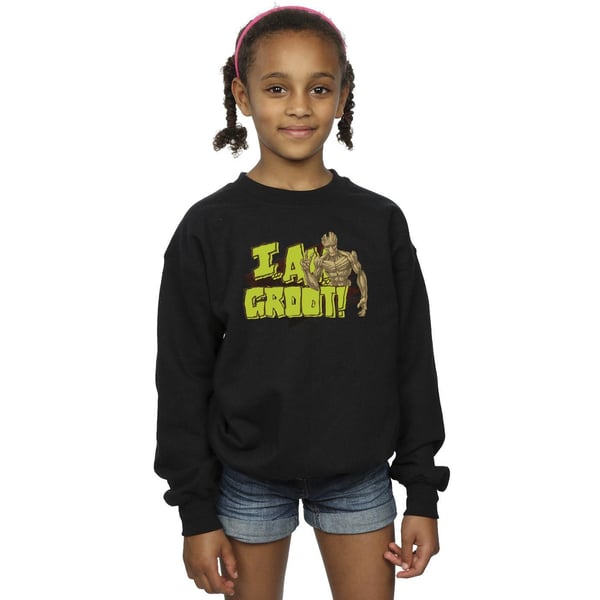 Guardians Of The Galaxy Girls I Am Groot Sweatshirt