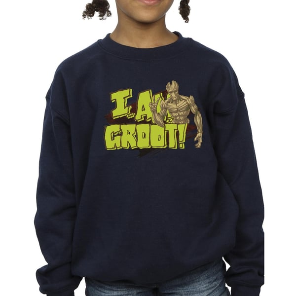 Guardians Of The Galaxy Girls I Am Groot Sweatshirt