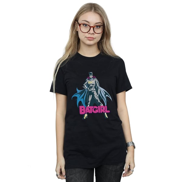 DC Comics Womens/Ladies Batgirl Pose Cotton Boyfriend T-Shirt