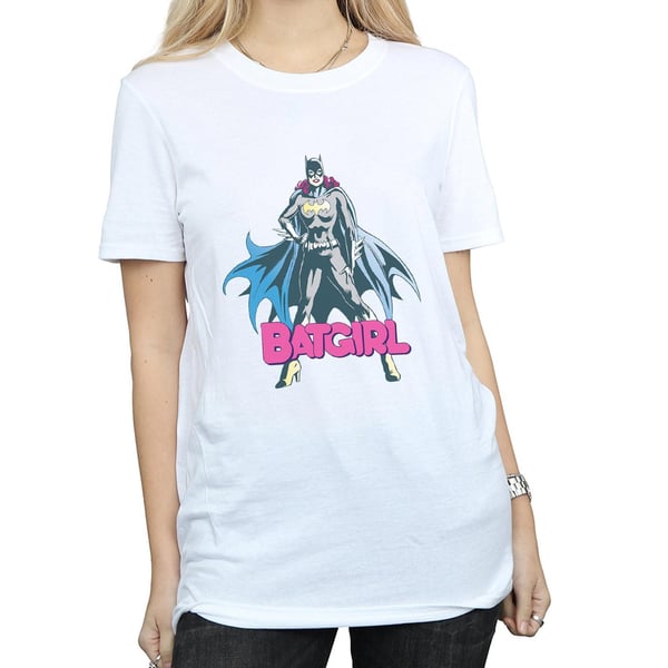 DC Comics Womens/Ladies Batgirl Pose Cotton Boyfriend T-Shirt