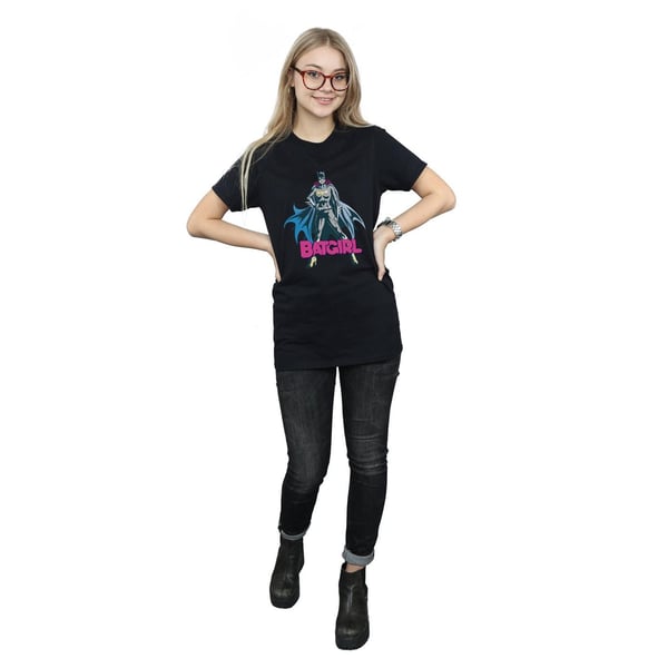 DC Comics Womens/Ladies Batgirl Pose Cotton Boyfriend T-Shirt