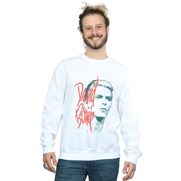David Bowie Mens Mono Stare Sweatshirt