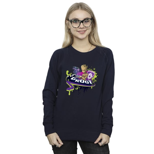 Marvel Womens/Ladies Guardians Of The Galaxy Groot Gaming Holo Sweatshirt
