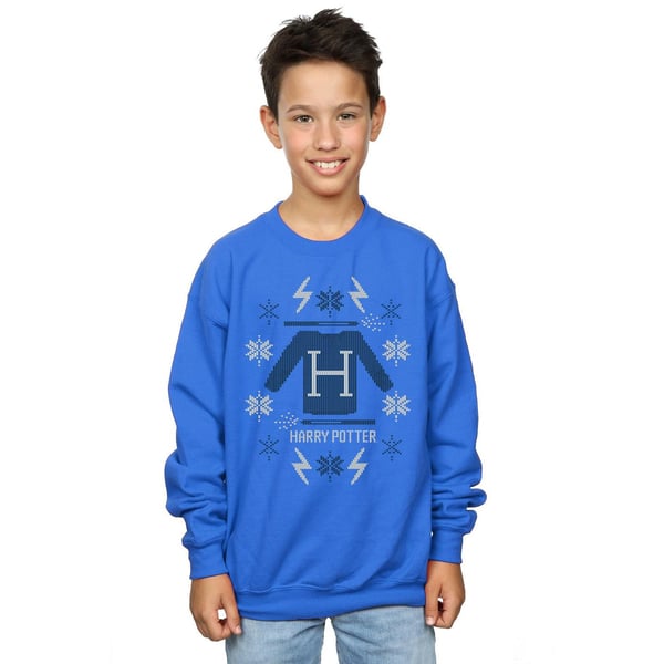 Harry Potter Boys Christmas Knit Sweatshirt