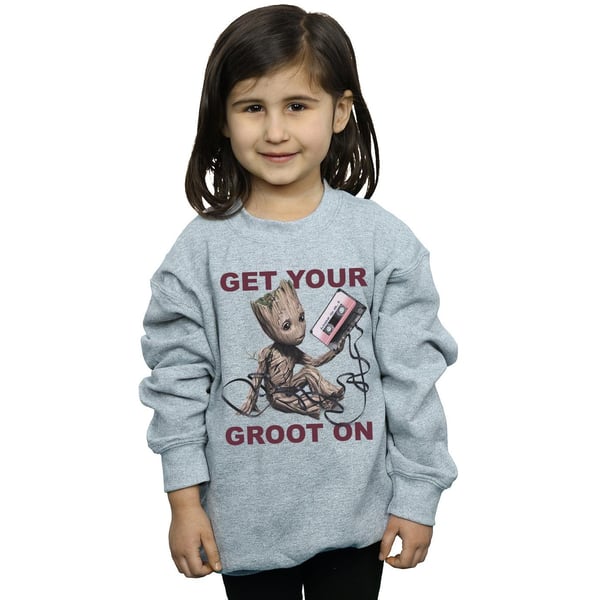 Marvel Girls Guardians Of The Galaxy Get Your Groot On Sweatshirt
