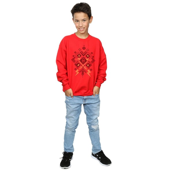 Harry Potter Boys Christmas Fair Isle Sweatshirt