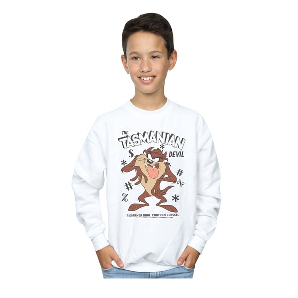 Looney Tunes Boys Tasmanian Devil Vintage Sweatshirt