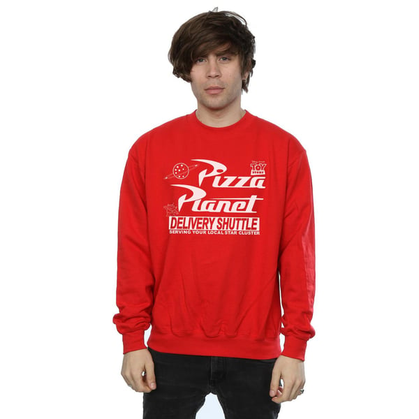 Toy Story Mens Pizza Planet Logo Sweatshirt