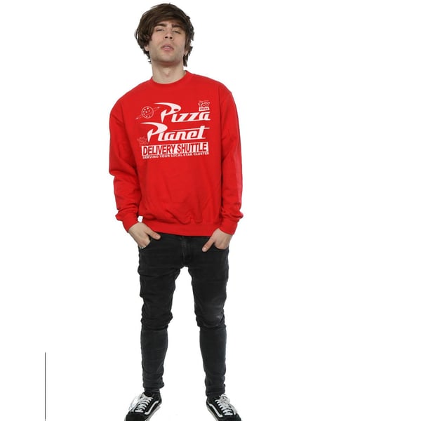 Toy Story Mens Pizza Planet Logo Sweatshirt