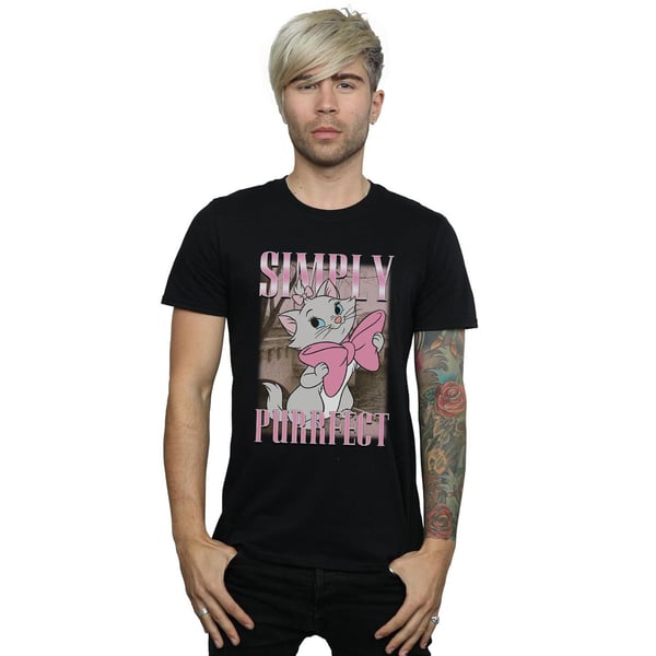 Disney Mens Aristocats Marie Simply Purrfect Homage T-Shirt