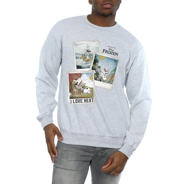 Frozen Mens Olaf Polaroid Sweatshirt